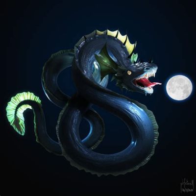 The Bakunawa - A Gigantic Serpent Devouring the Moon: Unraveling Filipino Mythology!